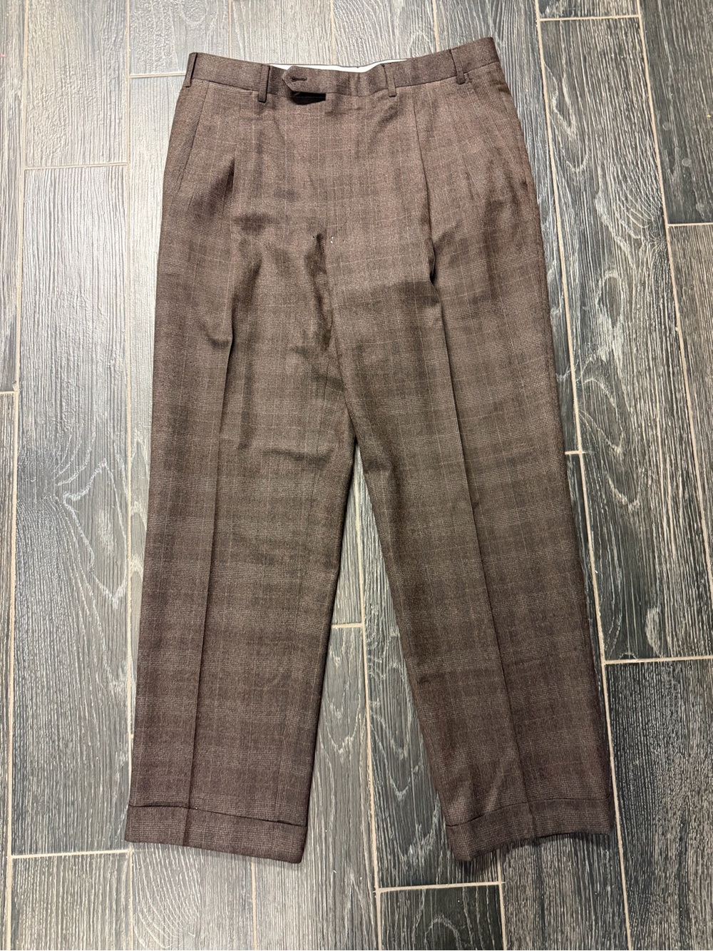 Canali Wool Brown Full Suit - Picture 13 of 15